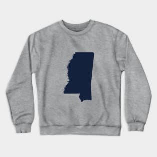 Mississippi Blue Crewneck Sweatshirt